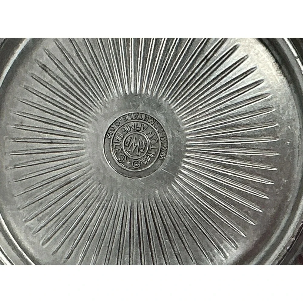 LARGE WILTON‎ ARMETALE SILVER TONED METAL 11.75